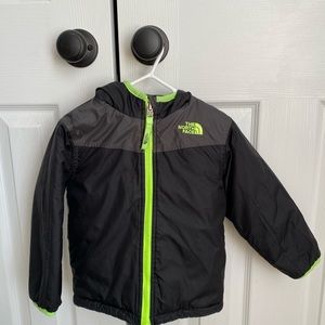 Toddler black north face coat